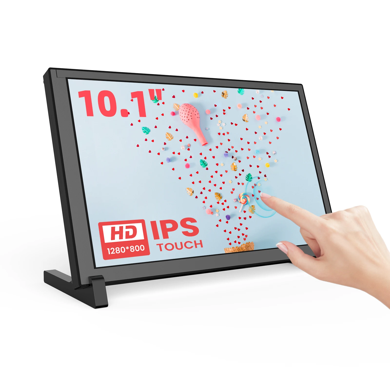 Raspberry Pi 10.1 Inch Capacitive Touch Screen Ips - HDR 1280x800 IPS pantalla táctil capacitiva